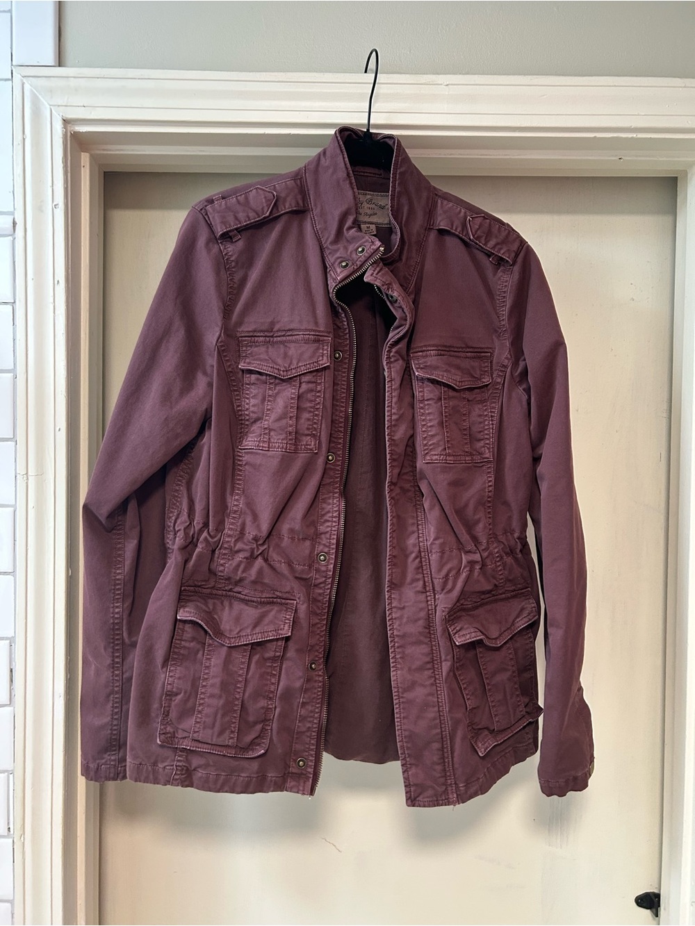 Lucky Brand Women’s Mauve Field Utility Coat Medium